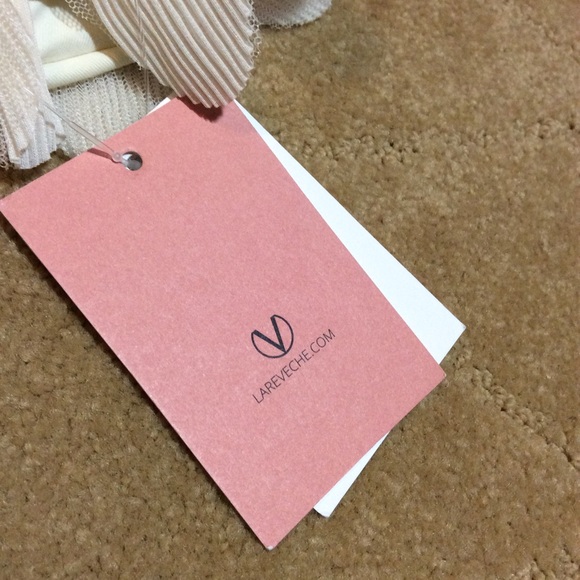 La Reveche NWT Fatima Ivory Bikini Set, M - Picture 10 of 14